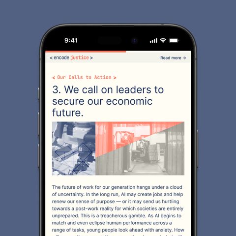 iphone-displaying-encode-justice-website-on-blue-background