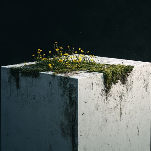flowers-growing-from-concrete