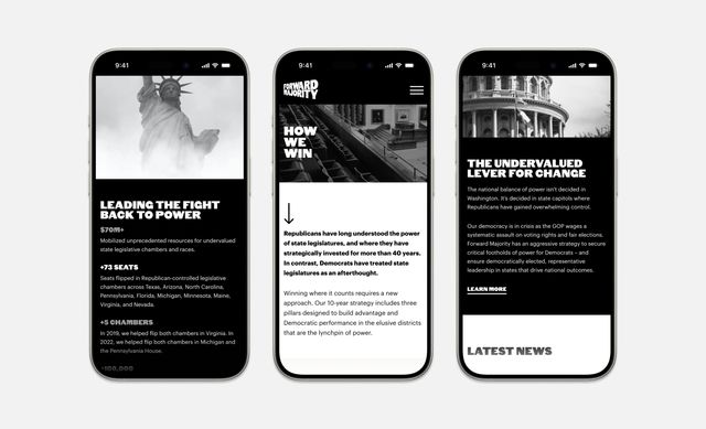 forward-majority-website-on-3-iphones