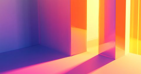 A glowing padlock symbol floating in digital space, representing cybersecurity for websites